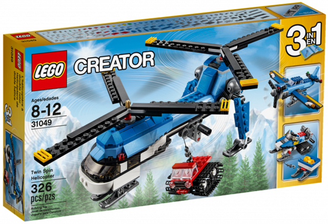 LEGO Creator Twin Spin Helicopter - 31049