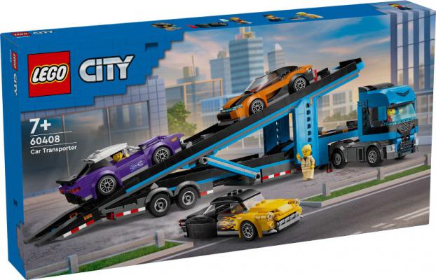 Transportvoertuig met sportautos