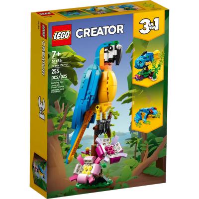 Creator 3in1 Exotische papegaai