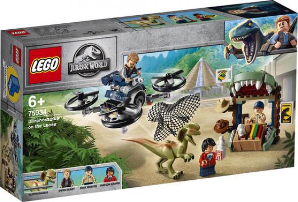 Dilophosaurus Ontsnapt