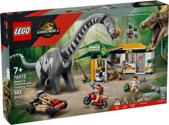 Juraccic World Raptor en Titanosaurus opsporingsmissie