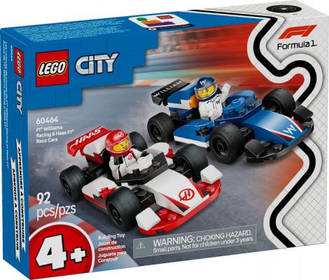 F1 Williams Racing en Haas F1 racewagens