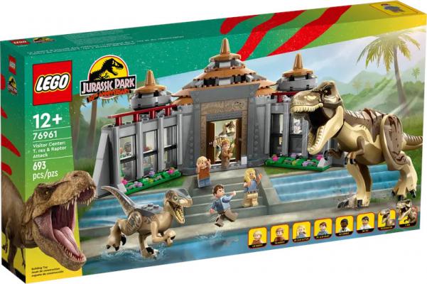 Bezoekerscentrum T rex raptor aanval