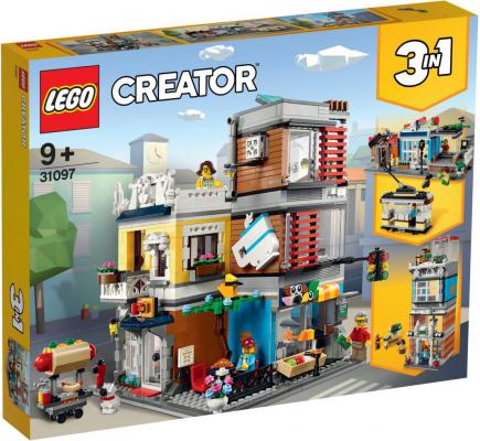 LEGO Creator Woonhuis, Dierenwinkel en Cafe (31097), huren vanaf €4,00/week