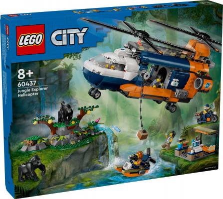 Jungleonderzoekers: helikopter bij de basis