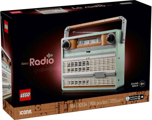 LEGO Icons Retro radio (10334), huren vanaf €6,50/week