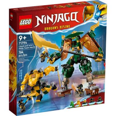 Lloyd en Arins ninjateammecha