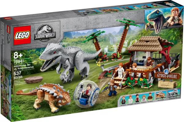 Jurassic Park Indominus Rex vs. Ankylosaurus