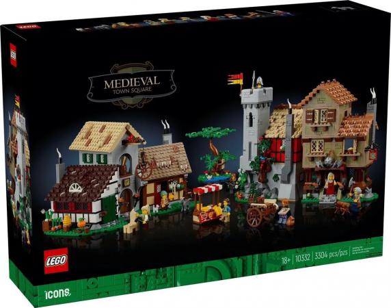 LEGO Icons Middeleeuws stadsplein - 10332