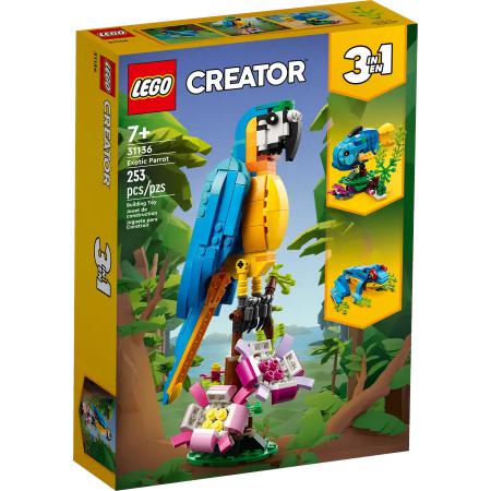 LEGO Creator 3in1 Exotische papegaai - 31136