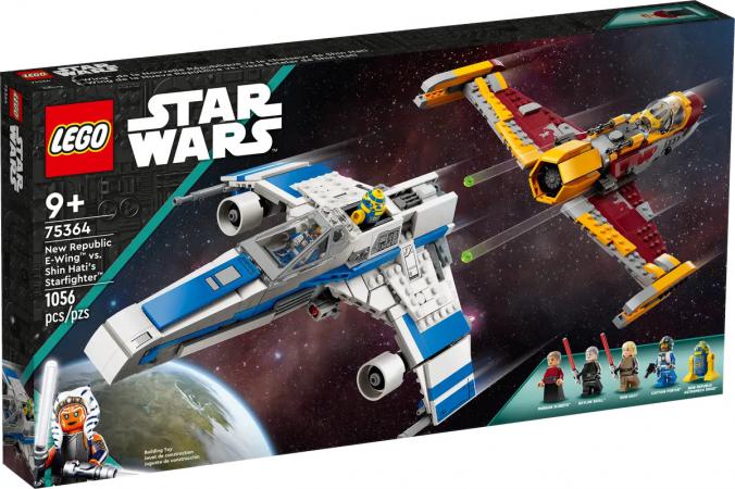 LEGO Star Wars New Republic E-wing vs Shin Hatis Starfighter - 75364