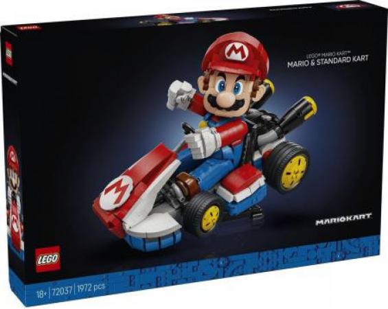 LEGO Super Mario Mario Kart: Standard Mario and Kart - 72037