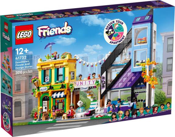 LEGO Friends Bloemen- en decoratiewinkel in de stad - 41732