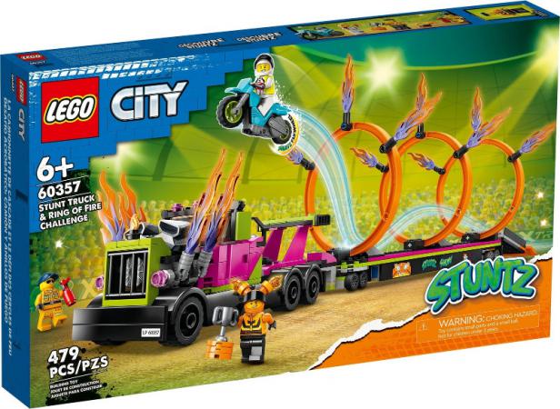LEGO City Stunttruck & Ring of Fire-uitdaging - 60357