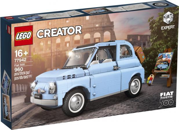 LEGO Creator Expert Fiat 500 blauw - 77942