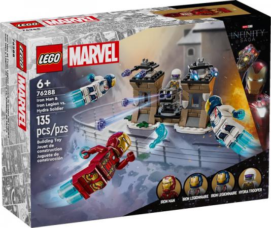 LEGO Super Heroes Iron Man en Iron Legion vs Hydra soldaat - 76288