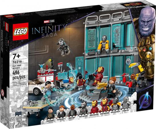 LEGO Super Heroes Iron Man Wapenkamer - 76216