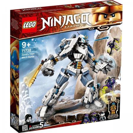LEGO Ninjago Legacy Zanes Titanium Mecha Duel - 71738D