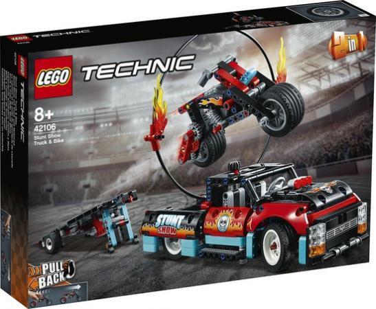 LEGO Technic Truck en Motor voor Stuntshow - 42106B