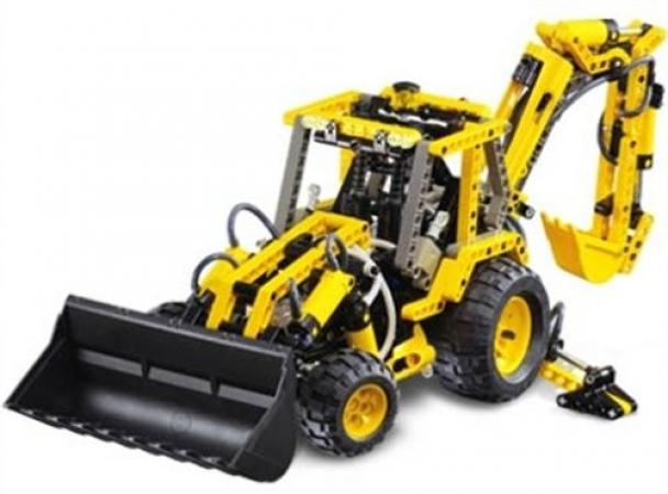 LEGO Technic Back-hoe Loader - 8455