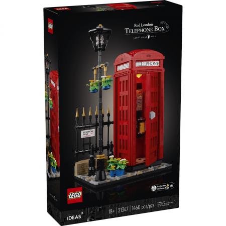 LEGO Ideas Rode Londense telefooncel - 21347