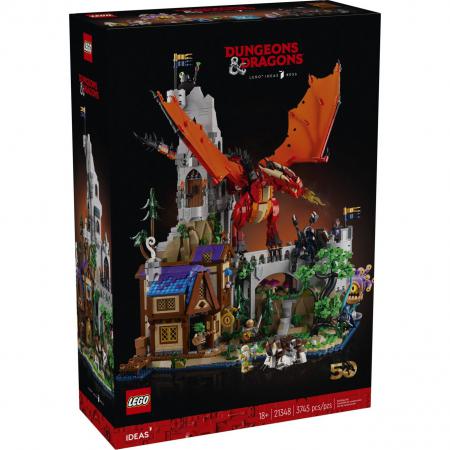 LEGO Ideas Dungeons Dragons het verhaal van de rode draak - 21348