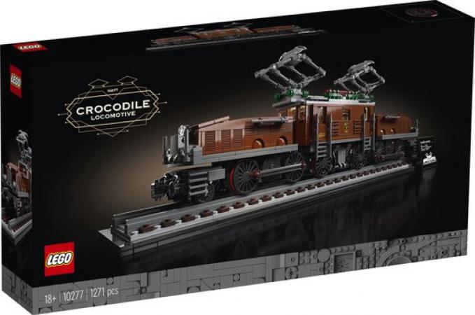 LEGO Creator Expert Krokodil Locomotief - 10277A