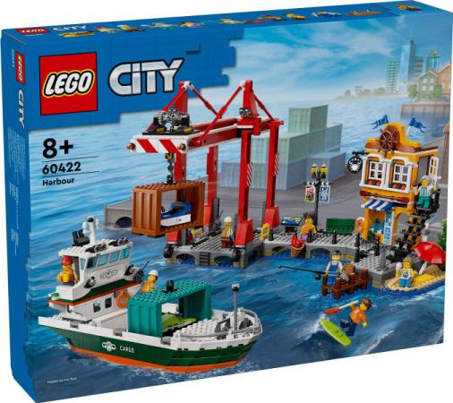 LEGO City Haven met vrachtschip - 60422